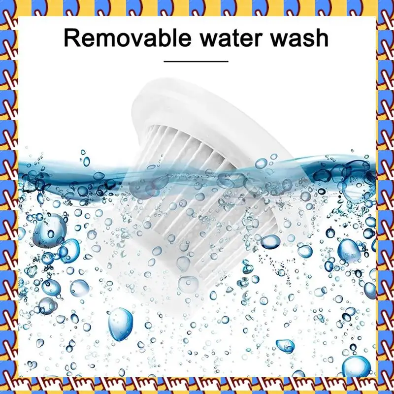 A20M 5 Stück HEPA-Auto-Staubsaugerfilter, waschbare Reinigungsfilter, wiederverwendbarer Akku-Staubsaugerfilter, einfache Installation