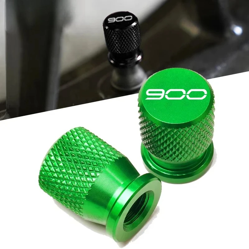 Acessórios de alumínio da motocicleta cnc válvula de pneu porta de ar tampas da haste para kawasaki z 900 rs/se z900rs 2017-2025 ofertas quentes z900