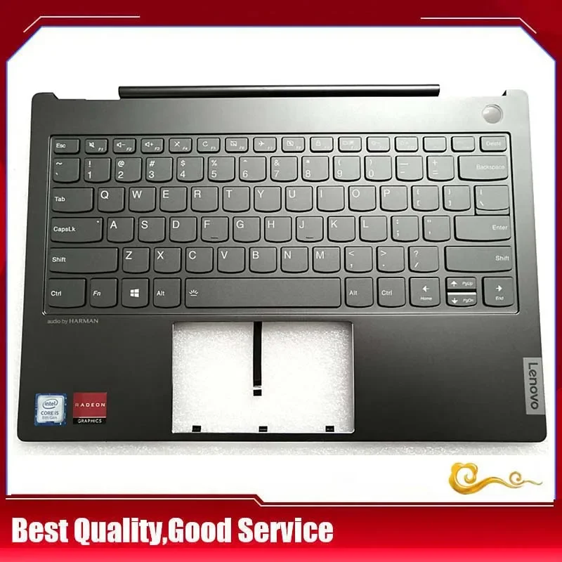 

YUEBEISHENG New/org For Lenovo K3-IWL Pro13 V540S-13 Palmrest US keyboard Upper Case Upper cover With Backlight,Gray