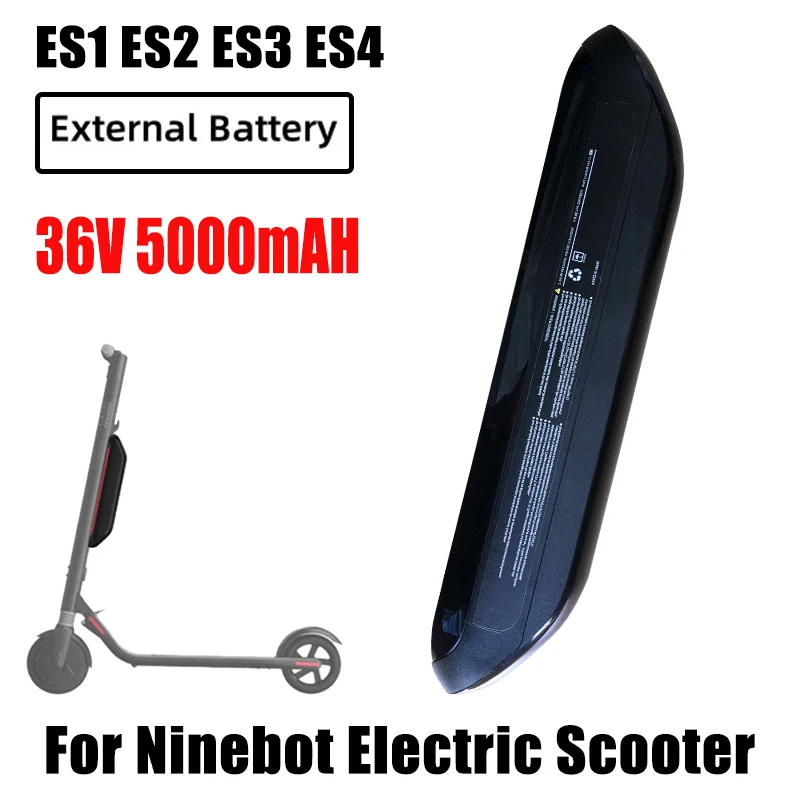 

36V 5000mAh External Scooter Battery Is Suitable for Ninebot Segway Es1/2/4 Series, Electric Accessories