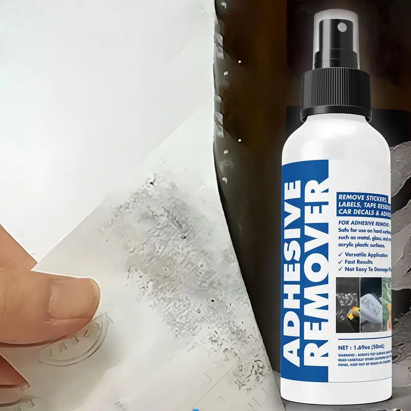 Cars Sticker Remover Surface Safe Adhesive Remover 50ml vehicle stain Wash Cleaning Spray For Cars Trucks Decals Labels Sticker