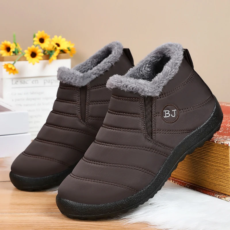 

YRZL Warm Snow Boots for Women Thermal Non-Slip Warm Snow Boots Cold Weather Shoes 2025 New Lightweight Durable Outdoor Shoes