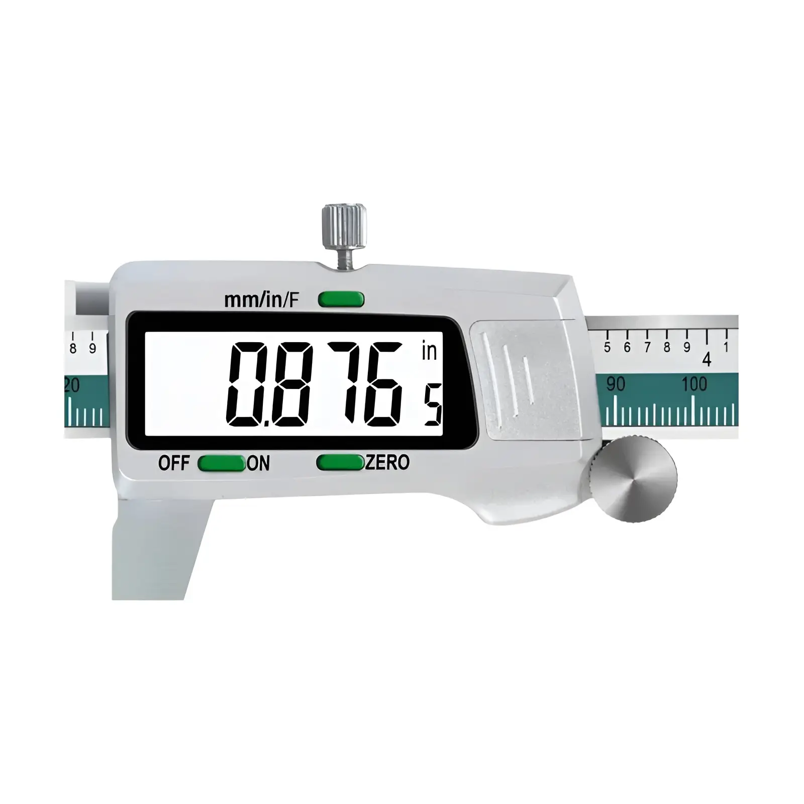 Et50 150mm paquímetro de aço inoxidável configuração zero 0.01mm alta precisão 6 Polegada paquímetro digital medidor de espessura fração/mm/Polegada