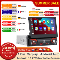 1 din Car Radio Android Carplay Auto Universal 7\