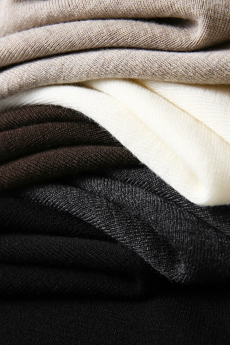 Winsleter - Elegancki sweter damski ze 100% wełny owczej, długi rękaw, dekolt w serek, gładki, podstawowy, dopasowany, bezszwowy sweter, nowość na jesień 2025 T58401CC