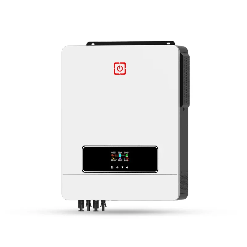 Home Solar Pure Sine Wave 4kW 5kW 6kW 24V/48VDC Dual Output On/Off Solar Inverter With WiFi