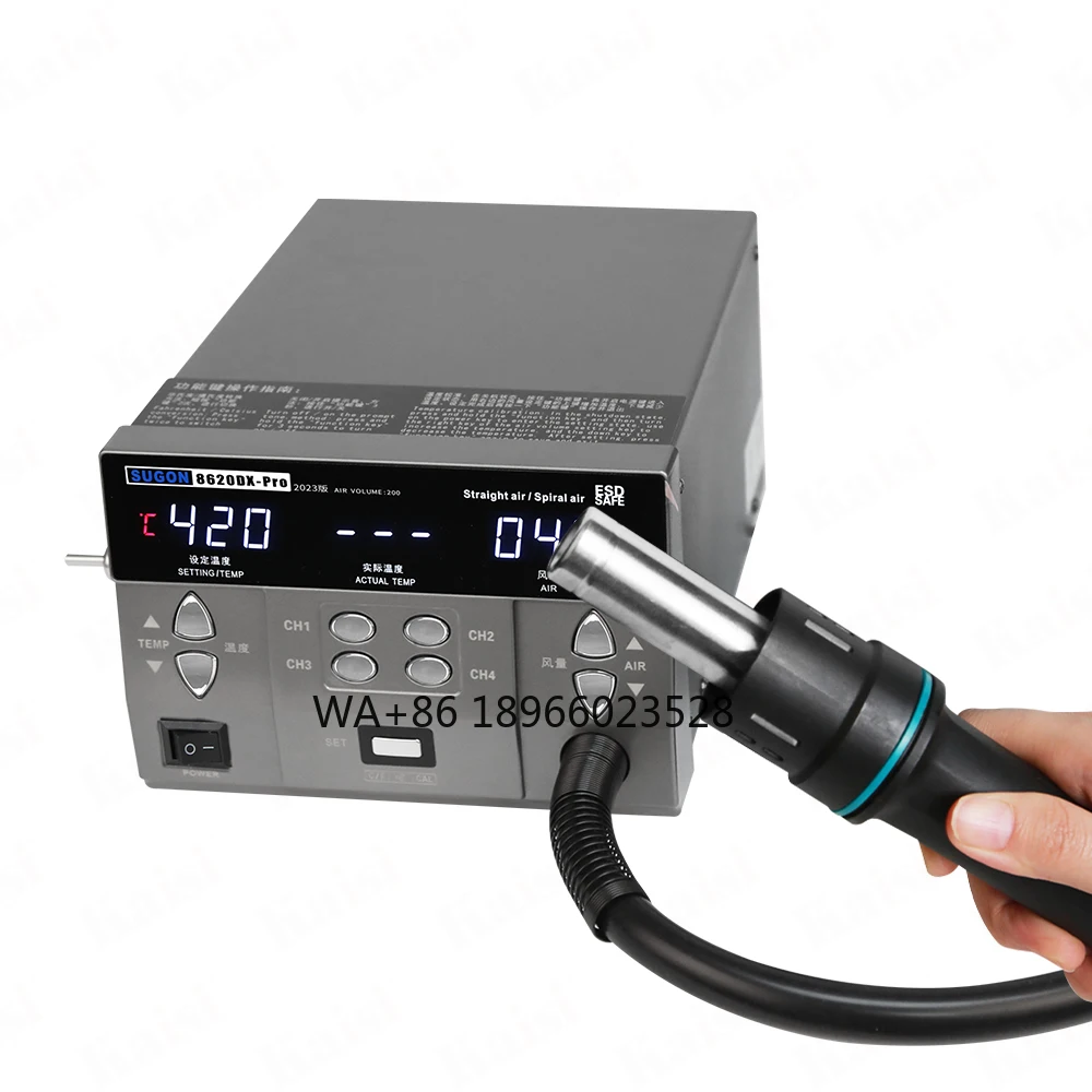 8620 Pro 110V 220V  8620DX Soldering Hot Air With Quickly Heating Hot Air Rework Station Tool Set