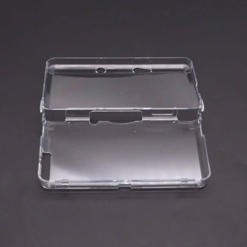 1 Stück Klare Kristall-Schutzhülle für 3DS + Anti-Staub-Folie für NS 3DS Bildschirmschutz – Detail 2