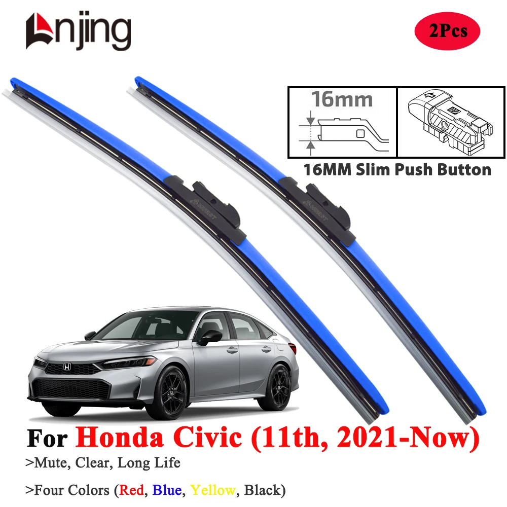 

LNJING Wiper Blades For Honda Civic 11th 2021-Now