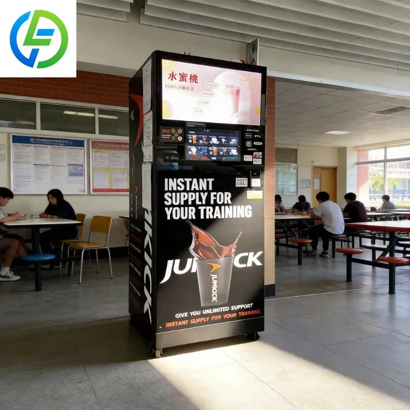 FL Customized Wholesale Quick-Serve Protein Kiosk for Workplace Wellness and Nutrition protein shake vending machine