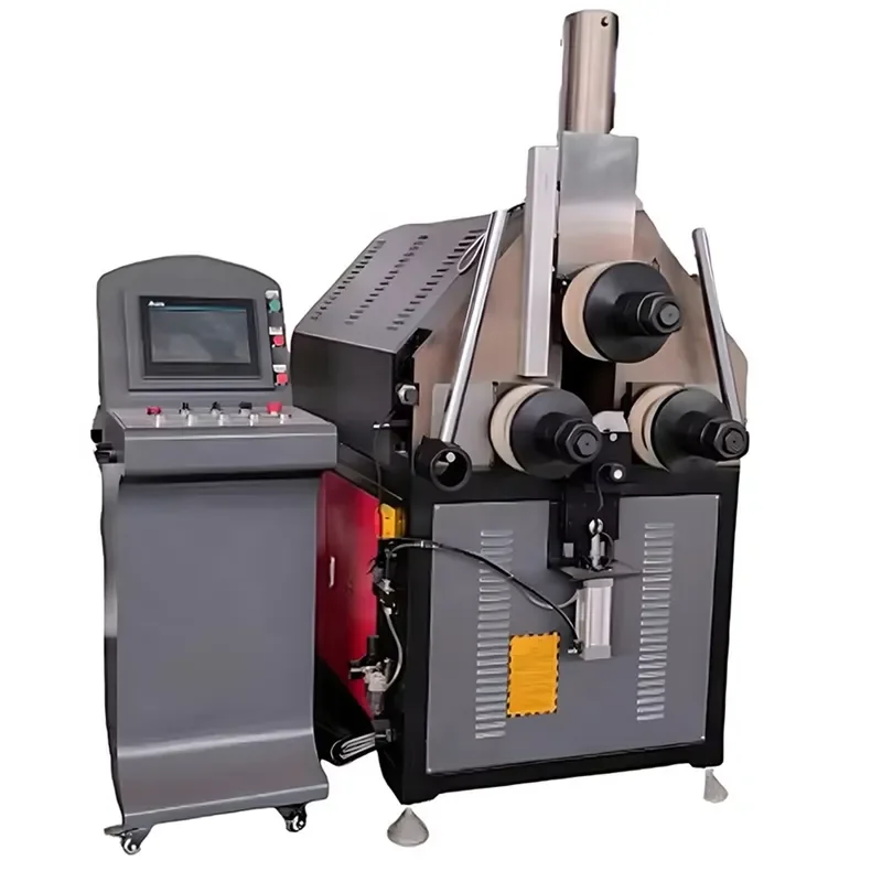 LLWYJ-20T/25T Vertical Profile Roll Bender Multi-Material Compatible for Aluminum Steel Copper and Alloy Profiles