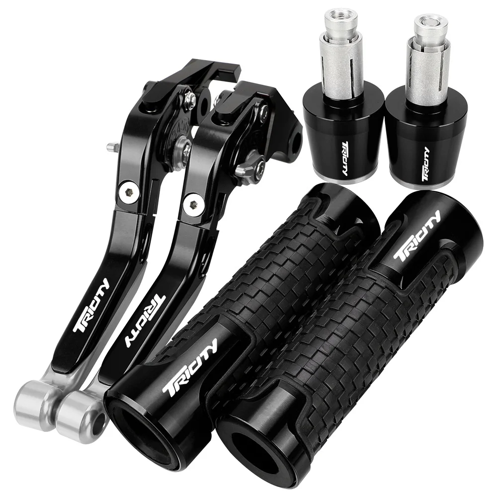 Motorcycle Accessories Handgrip Brake Clutch Levers Handlebar Grips Handle Ends For YAMAHA TRICITY 125 155 TRICITY125 TRICITY155