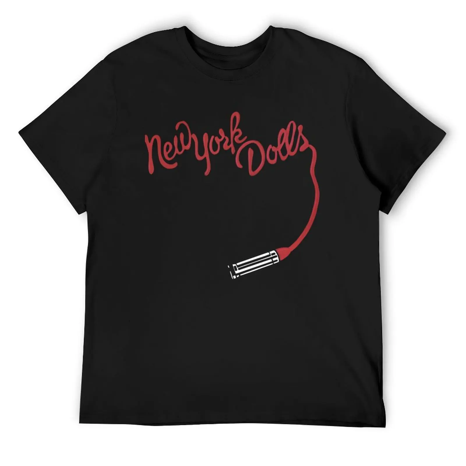 

New York Dolls T-Shirt plus size clothes Funny t-shirt quick drying vintage graphic tee Men's t-shirt