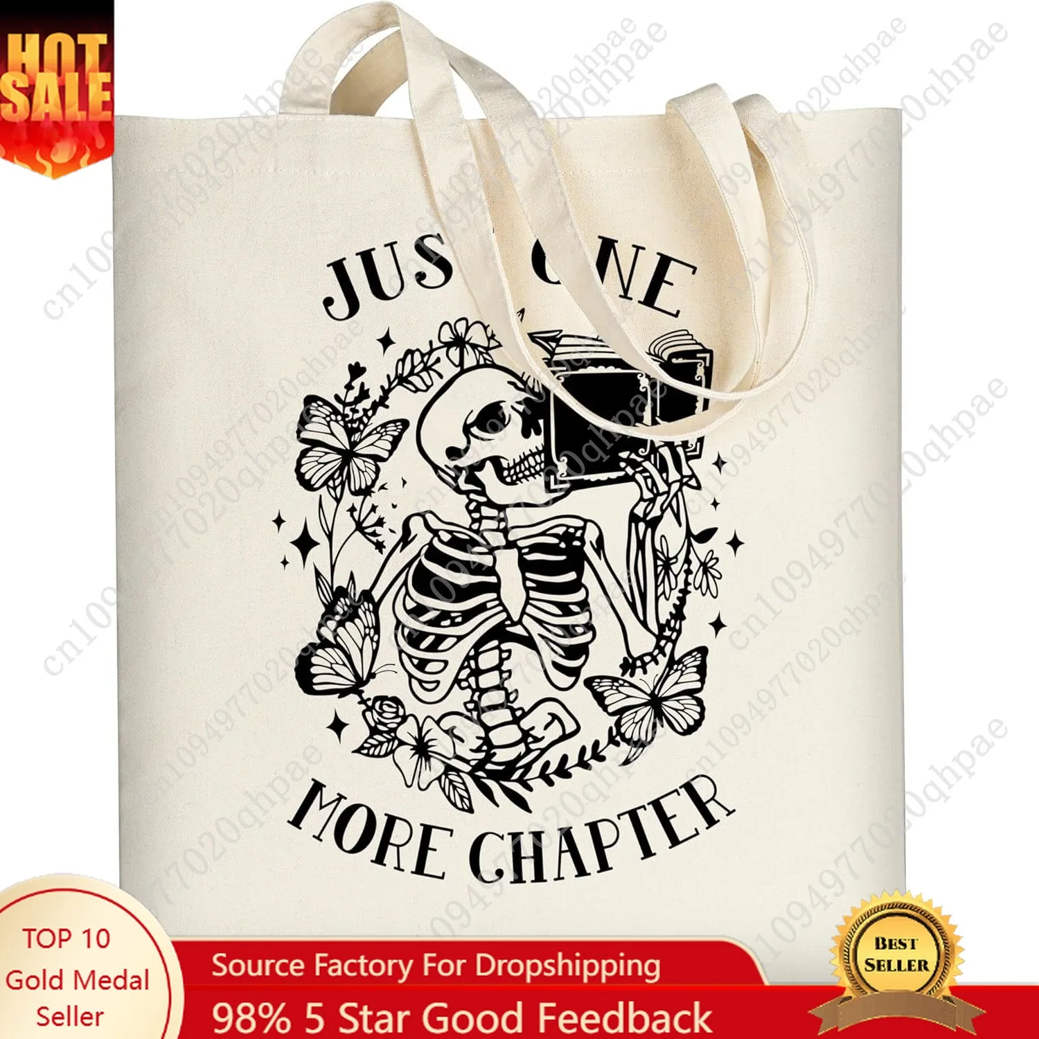 

AUSVKAI Canvas Tote Bag for Women, Aesthetic Cute Grocery Grocery Reusable Cotton Gift Bag for Shooping Beach Trendy Gifts