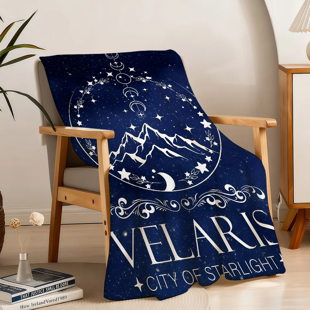 Starlight Blanket Throw Super Cosy Plush Living Room Sofa Couch Childish V-Velaris City Birthday Gifts