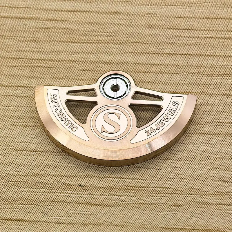 Customized NH35 Movement Automatic Hammer Rotor for NH35 NH34 NH36 NH38 NH39 4R 7S Movements Gold Blue Black Silver NH35 Rotor