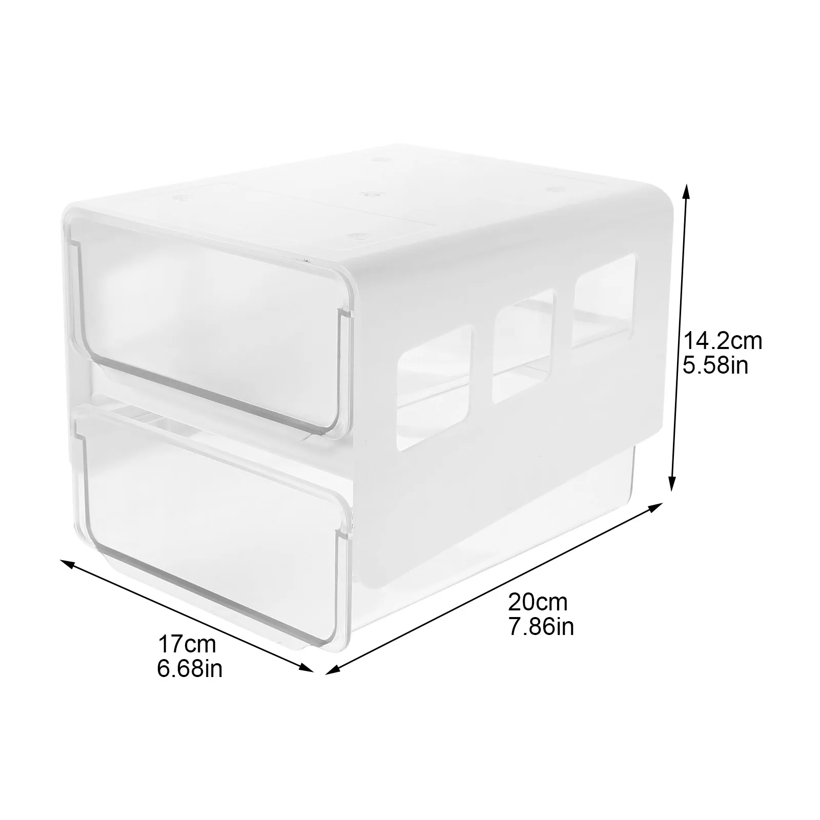 Under Desk Organizer Drawer Compact Hidden Storage Box Sturdy ABS PP Build Self Adhesive Mounting for Desk Shelf Under Table
