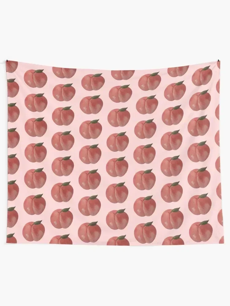 Peachy Keen Tapestry Kawaii Room Decor Wall Mural Tapestry