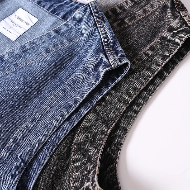 Men Japanese Streetwear Citybo - Men'S Fashion Vest With Jeans บทวิจารณ์และราคา
