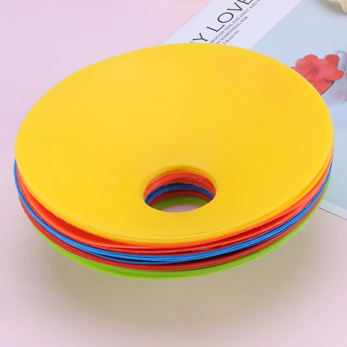 

25pcs Disc Cone Set Sports Training Gear For Soccer Football Basketball Motorcycling Field Marking Safety