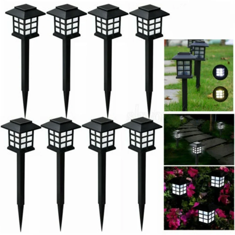 

LED Solar athway Lights Outdoor Garden Lights Garden Decking Light White Yellow Outdoor Landscape Lighting Waterproof