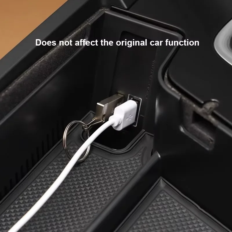 ABS Car Center Console Armrest Box Storage Tray Holder For Volvo XC90 XC60 S90 V90 S60 V60 Organizer Container Accessories