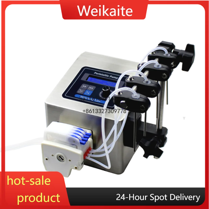 

Factory Direct Sell Micro Volume High Precision Laboratory DC Rubber Hose Peristaltic Pump
