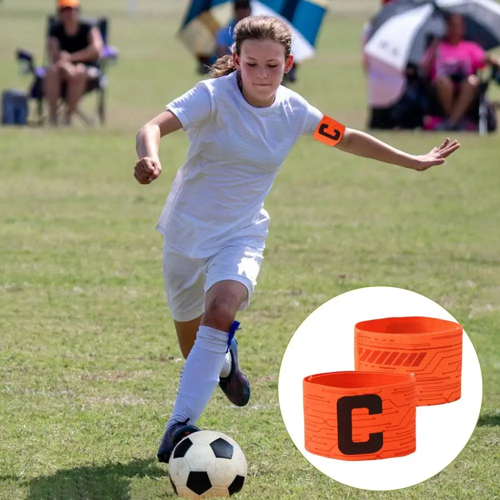 

Футбольная повязка на руку, футбольная повязка на руку с регулируемой застежкой, эластичная повязка на руку капитана, аксессуары для команды