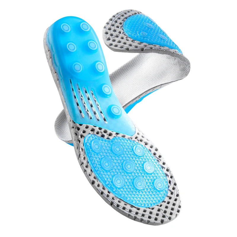 Silikon orthopädische Schuhe Sohle Einlegesohlen EVA Feder orthopädische Einlegesohlen Plattfüße Fußgewölbeunterstützung Einsätze Plantarfasziitis, Fußpflege – Detail 3