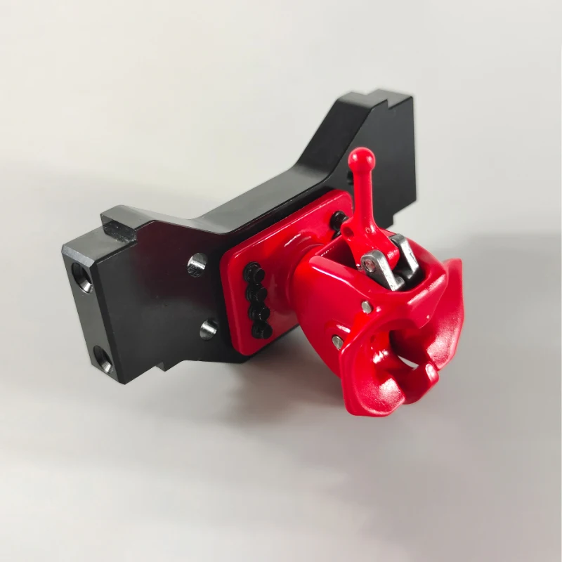 Kit de gancho de remolque trasero de Metal, piezas de enganche de remolque para Tamiya 1/14 RC Tractor volquete DIY, accesorios de actualización de camión