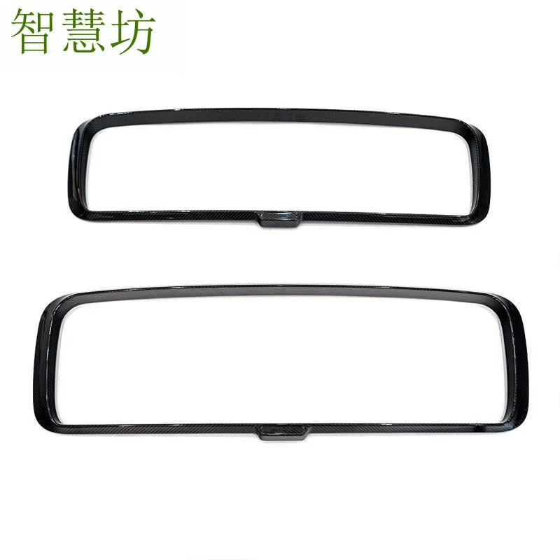 

Подходит для Mercedes-Benz G-Class W465 G63 2025 года: рамка решетки переднего центрального бампера из сухого карбона