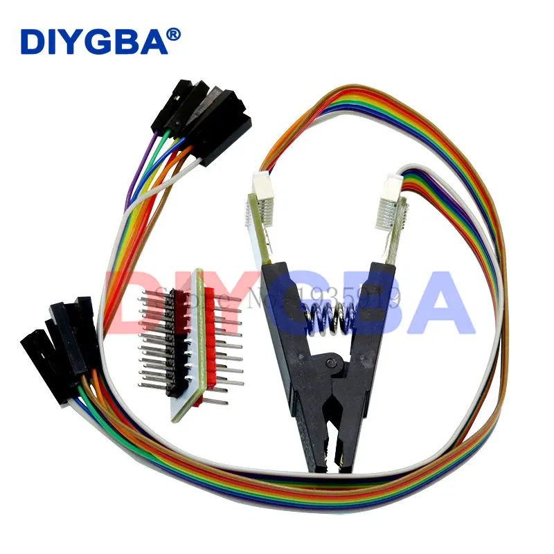 Тестовый зажим программатора SOP16 SOP SOIC 16 SOIC16 Pin IC Test Clamp SOP16 to DIP8 Flash Clip для 25 серий RT809F TL866CS TL866A