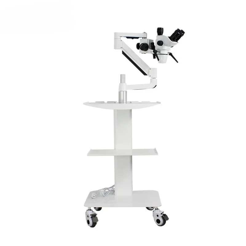 

Dental universal surgery practice vascular anastomosis oral microscope ophthalmic neurosurgery special cart with bracket