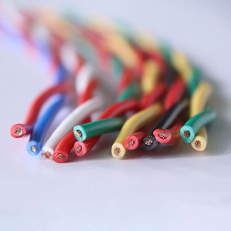 RVS Twisted Pair Electronic Cable Copper 2-core 20/18/17/15/13AWG Flame Retardant Multi-color Power Cord/Home Appliance Cable