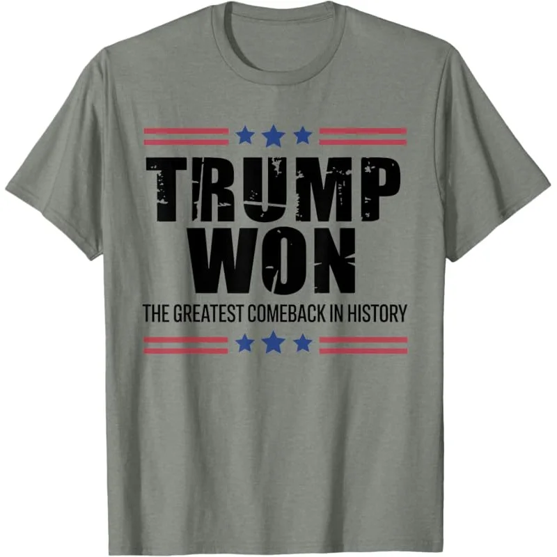 2024 Trump Won Greatest Comeback In History T-Shirt