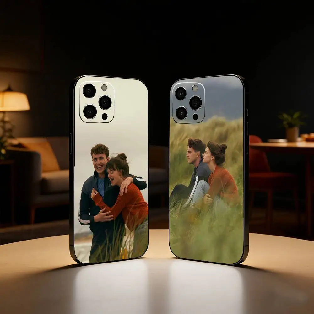 

TV N-Normal P-People Phone Case For iPhone17,16,15,14,13,12 Plus,Max Soft Silicone Black Cover