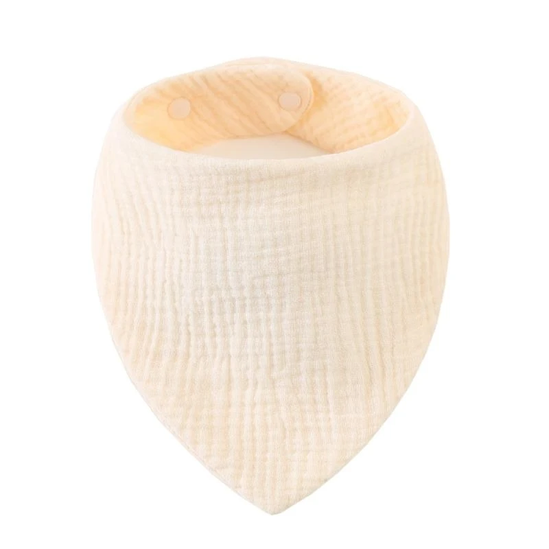 J15U مرايل أطفال بنات أولاد ثلاث طبقات مرايل أطفال باندانا لعاب الأطفال من القطن للجنسين بنين بنات حديثي الولادة مجموعة ألوان #2