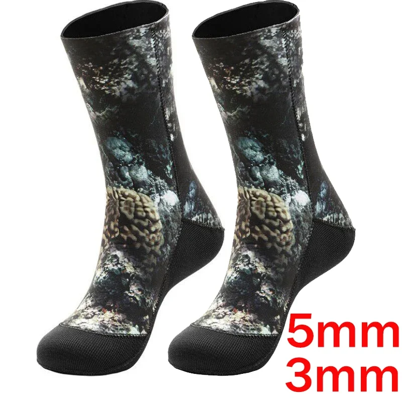 

Diving Socks 5mm/3mm CR Neoprene Camouflage Beach