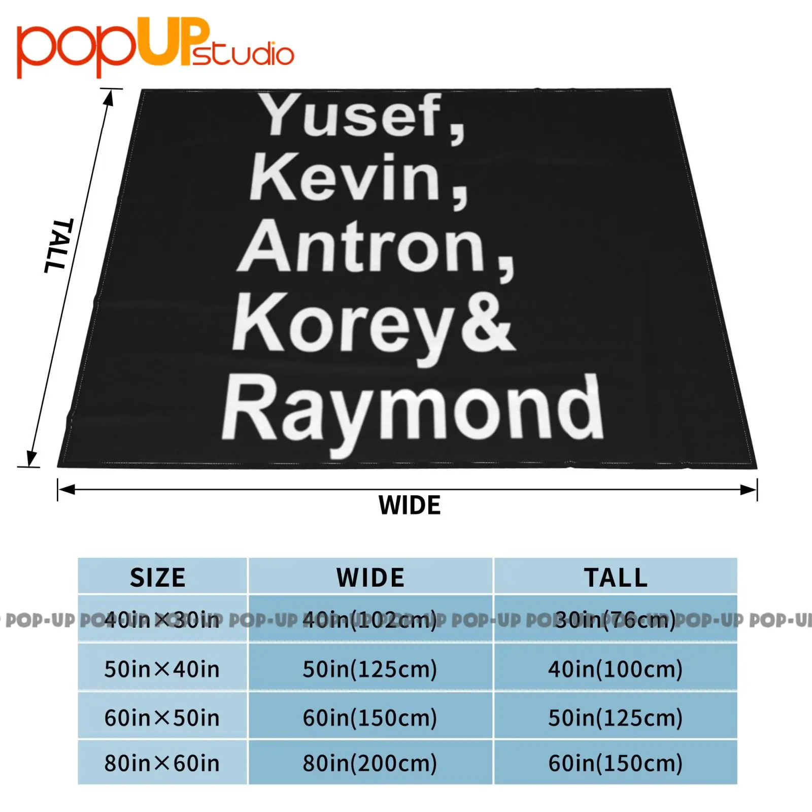 عندما يروننا يوسف كيفن أنترون كوري ريموند بطانية فائقة النعومة لحاف الشتاء غطاء أريكة أغطية السرير