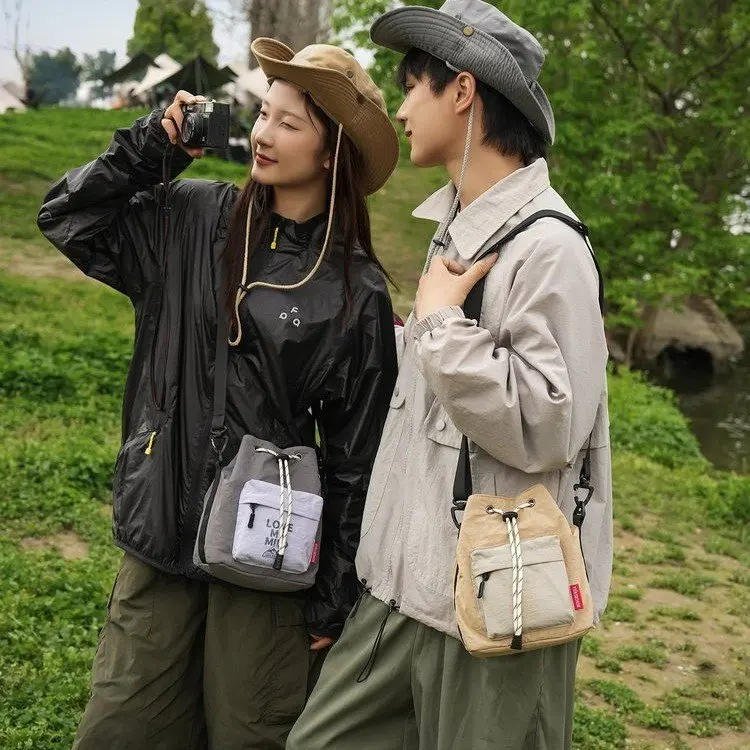 2026 New Fashion Crossbody Bag Single Shoulder Photography Bag for Men And Women College Students Universal Matching