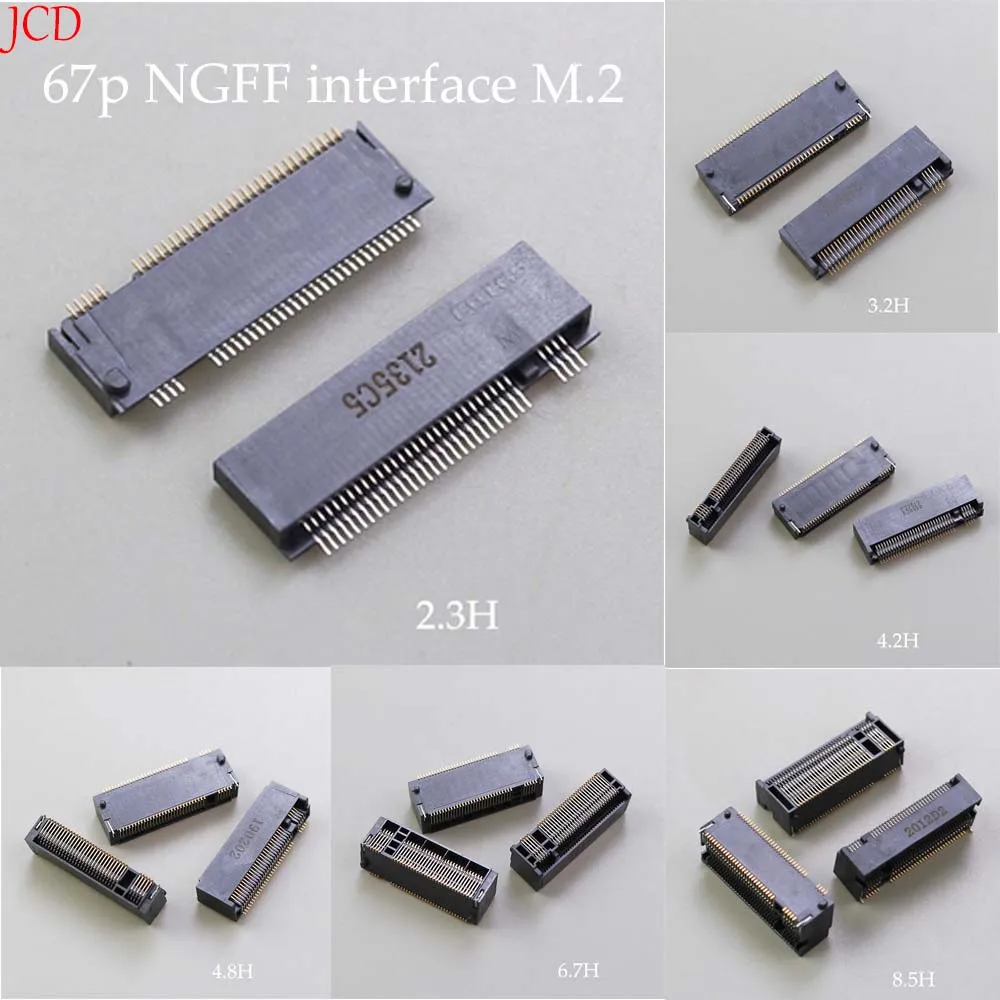 Conector M.2 NGFF M-KEY - Interfaz SSD ranura nueva - imagen 2