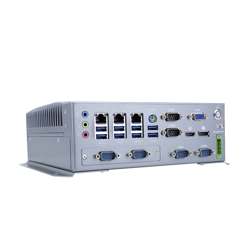 

Industrial Pc Manufacturers Fanless Design I3 6100T with DP HD VGA and DC 9 ~ 36V Wide Voltage for Industrial Automation