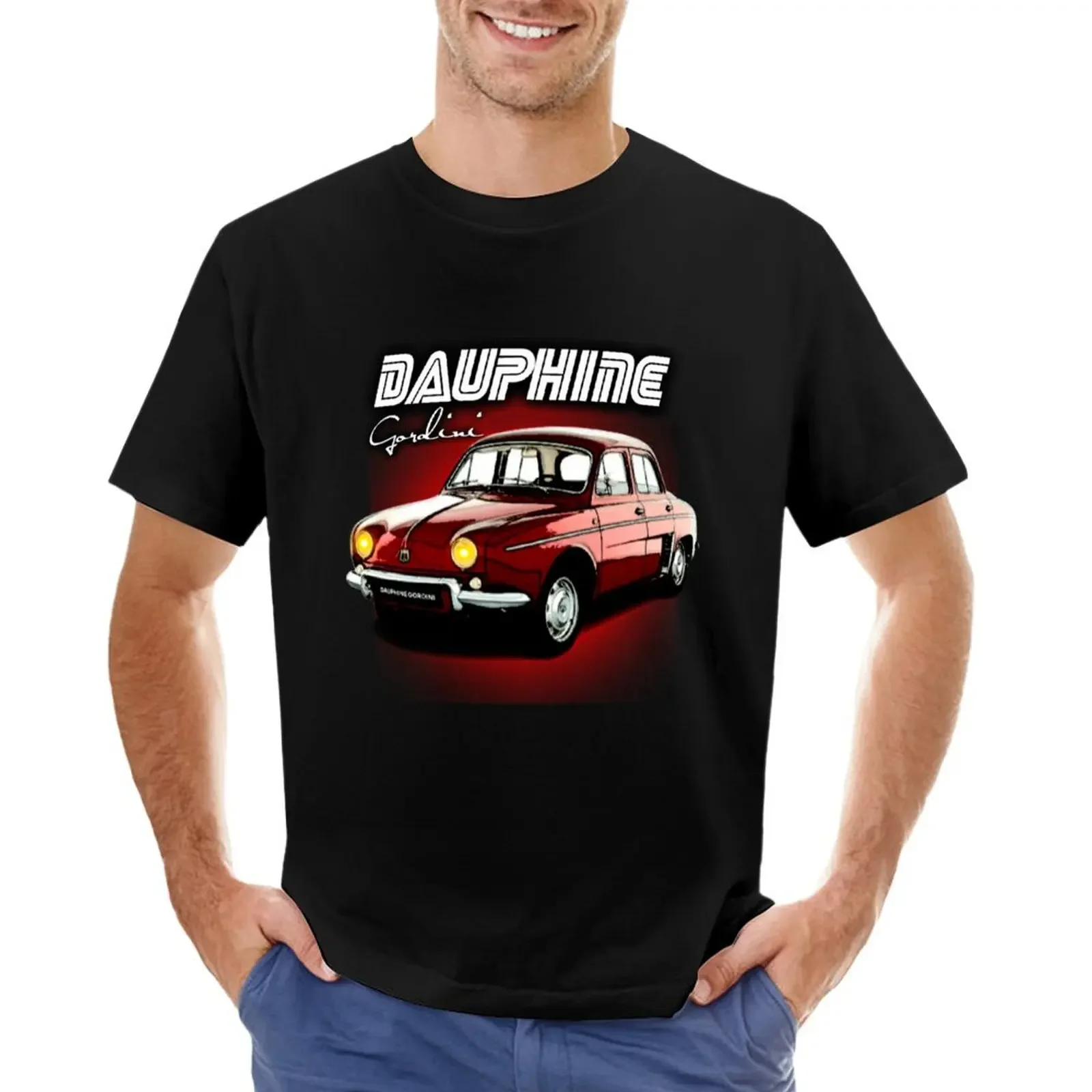 Dauphine gordini T-shirt summer tops plus sizes oversized mens workout shirts