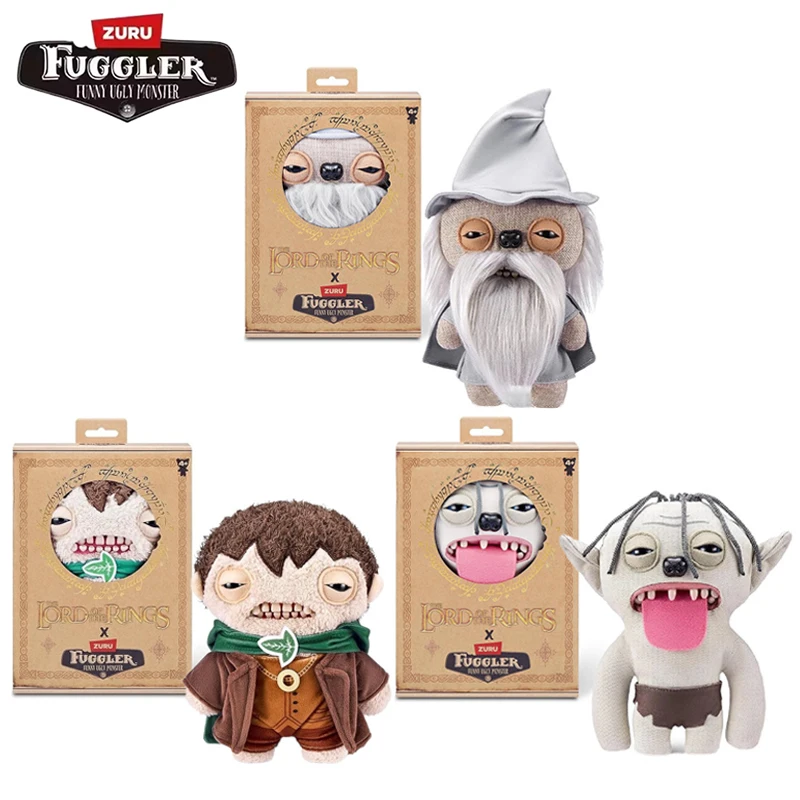 Fuggler The Lord of The Rings Soft Plush Doll Gollum Gandalf Teeth Monster Ugly Cute Toys Movie Figure Trend Birthday Funny Gift