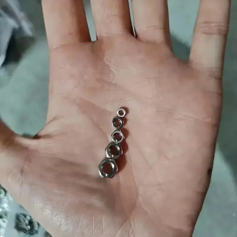 640/320 قطعة قسط الفولاذ المقاوم للصدأ المسمار والجوز مجموعة متنوعة مقاومة للتآكل المفاجئة في المكسرات M2 إلى M5 أحجام مثالية DIY بها بنفسك #3