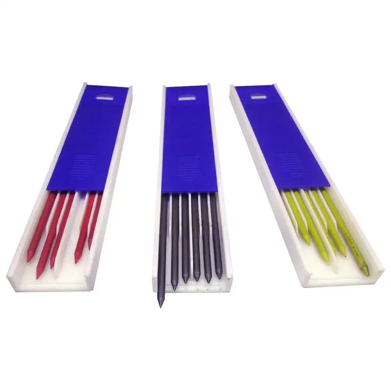 

Карандаш с заправкой, 2,8 мм, 3 цвета, 6 шт.