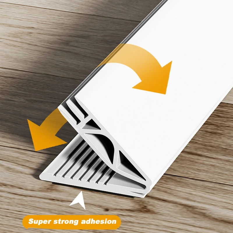 1 متر الباب السفلي ختم الشريط ذاتية اللصق الأبواب والنوافذ عزل الصوت يندبروف الوقاية من الحشرات شريط عزل مسامي #4