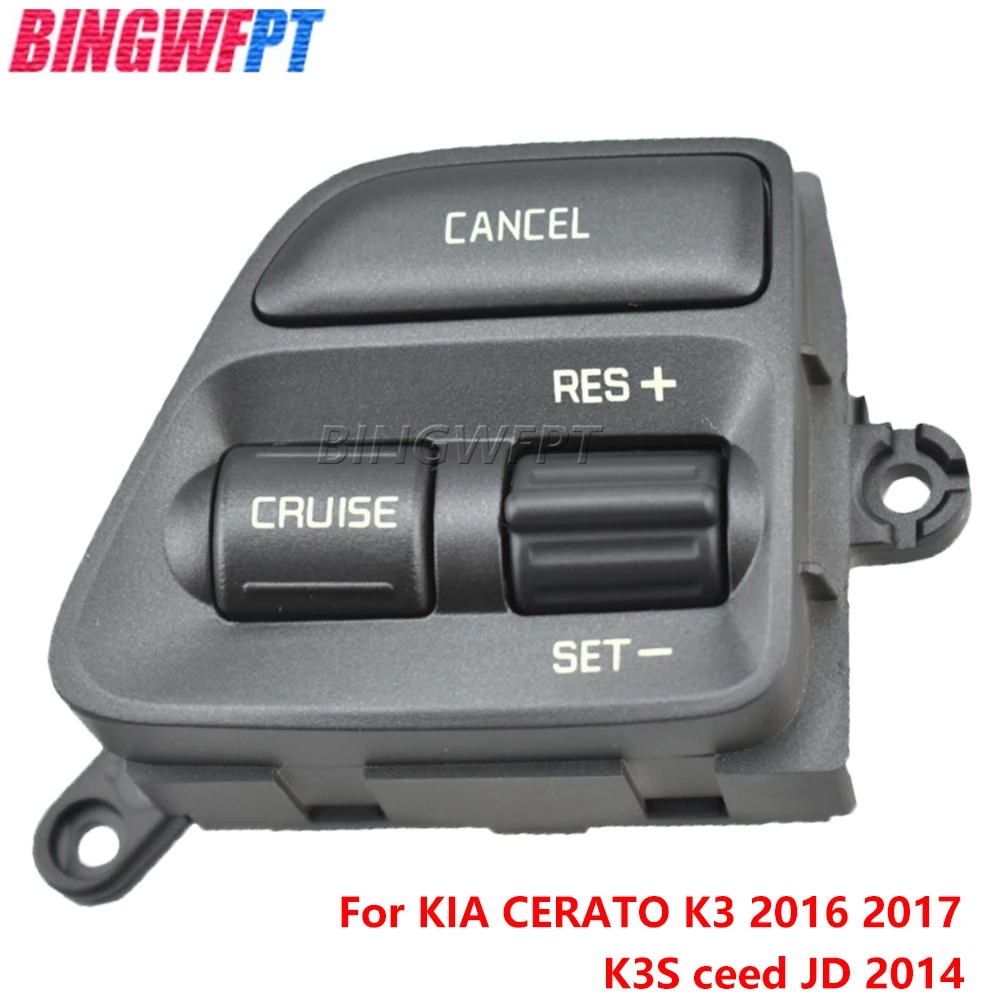 Multifunction NEW Steering Wheel Button Cruise For Kia for Rio 3 CERATO Ceed JD K3 K3S Criuse Controller Car Switches