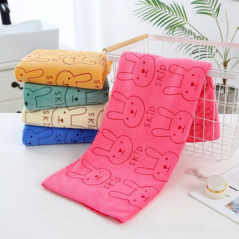 

Rabbit Soft Microfiber Baby Infant Newborn Washcloth Bath Towel Feeding Cloth Baby Bath Children's Towel Baby Towel