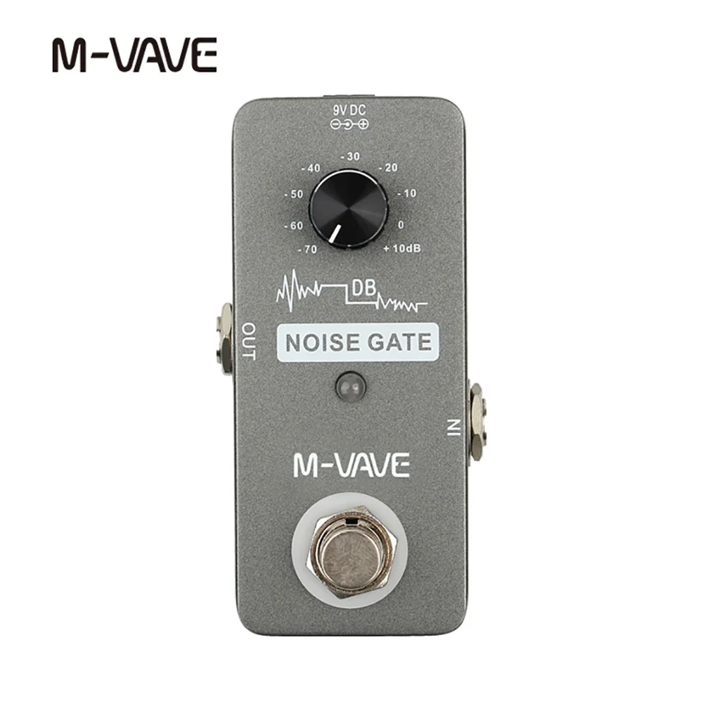 

M-VAVE Electric Guitar Effect Pedal NOISE GATE Pedal NOISE GATE Effect True Bypass Zinc Alloy Shell Guitar Accessories Parts